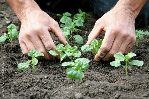 Table de semis chauffante